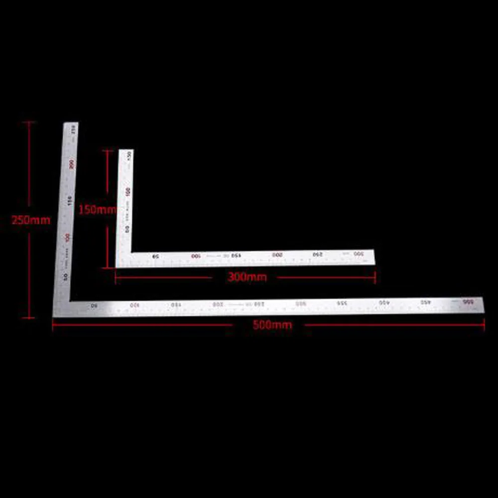 

Measuring L Square Angle Ruler Precision Carpentry Layout Supply 1pc Mark