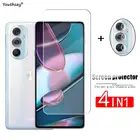 2 шт. стекло для Motorola Edge X30 закаленное стекло для Motorola Edge X30 защита для экрана Защитная пленка для объектива для Moto Edge X30