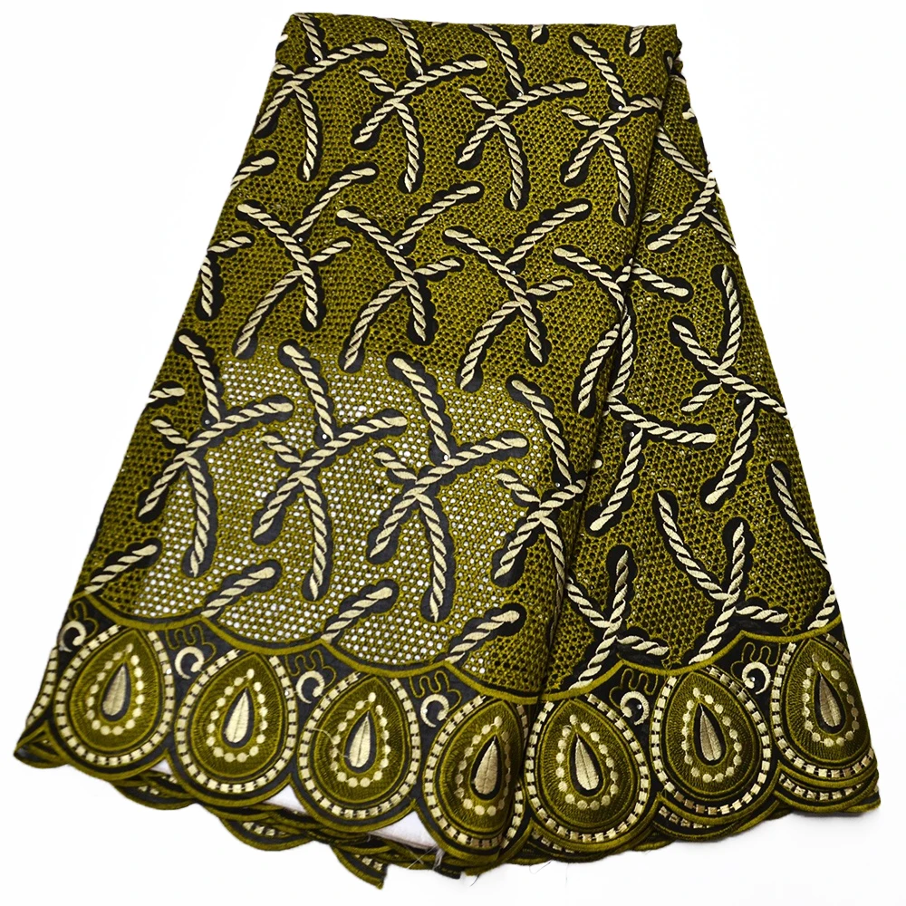 

CS- latest swiss voile lace 2020 african lace fabric gold nigerian lace fabrics for wedding Evening party