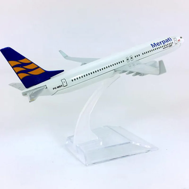 1/400 масштаб Boeing B737 800 Индонезия Merpati Airlines модель самолета игрушка самолет