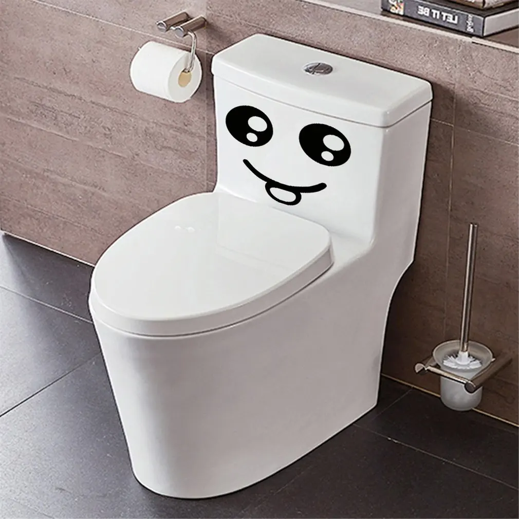 Настенные Стикеры для ванной комнаты забавное украшение дома водонепроницаемые