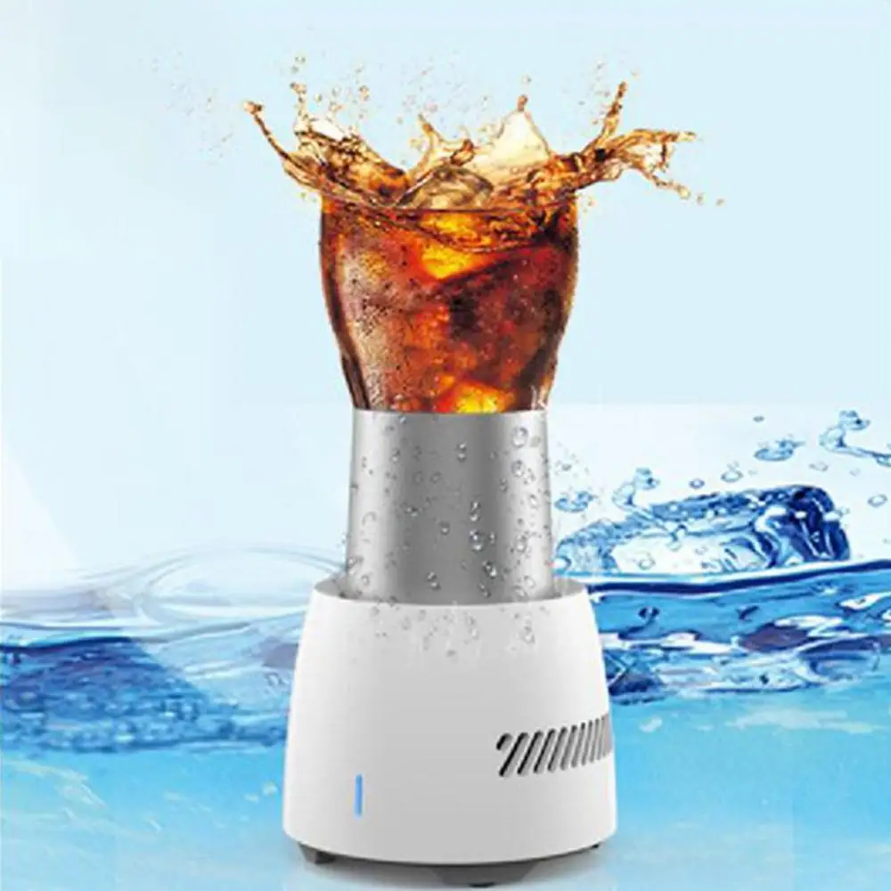 

Portable Fast Cooling Cup Electronic Refrigeration Cooler for Beer Wine Beverage Mini Electric Drink Cooler Cup Instant Cooling