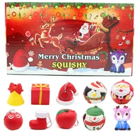advent calendar 2020 christmas countdown calendar toy santa snowman gift squeezing toys for kids