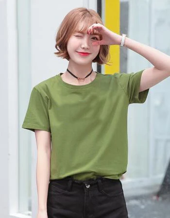 

Black T Shirt Women Clothes 2019 Fashion Tee Top multi Fashion Cotton Ladies Tee Shirt