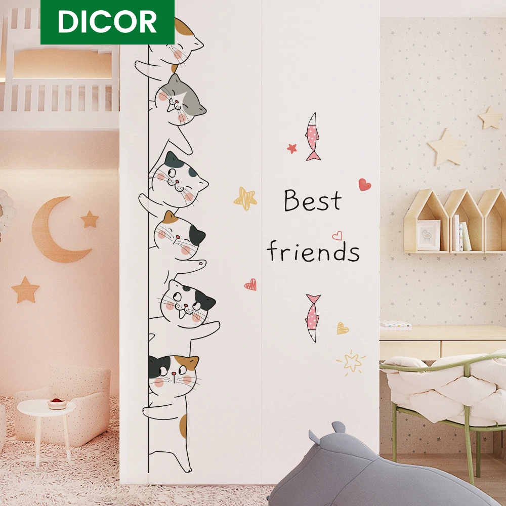 2020 Новое поступление наклейки на дверь спальни угловая наклейка детская