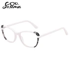Женская оправа для очков SASAMIA, оправа для очков с черепаховым узором, линзы по рецепту, оправа для очков, оптические очки для женщин, WD4092