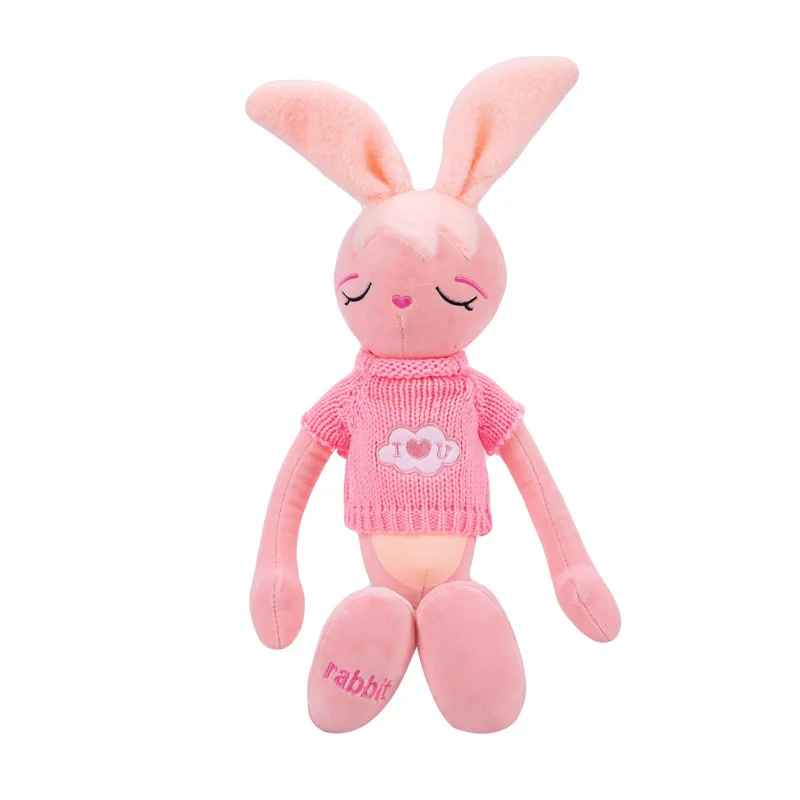 60-сантиметровые прекрасные розовый кролик кукла мягкие плюшевые игрушки