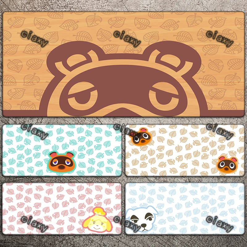 

New Arrive Animal Crossing Kawaii Big Mouse Pad Custom Table Mat Computer And Office Desk Protector Diy Laptop Deskmat Mousepad