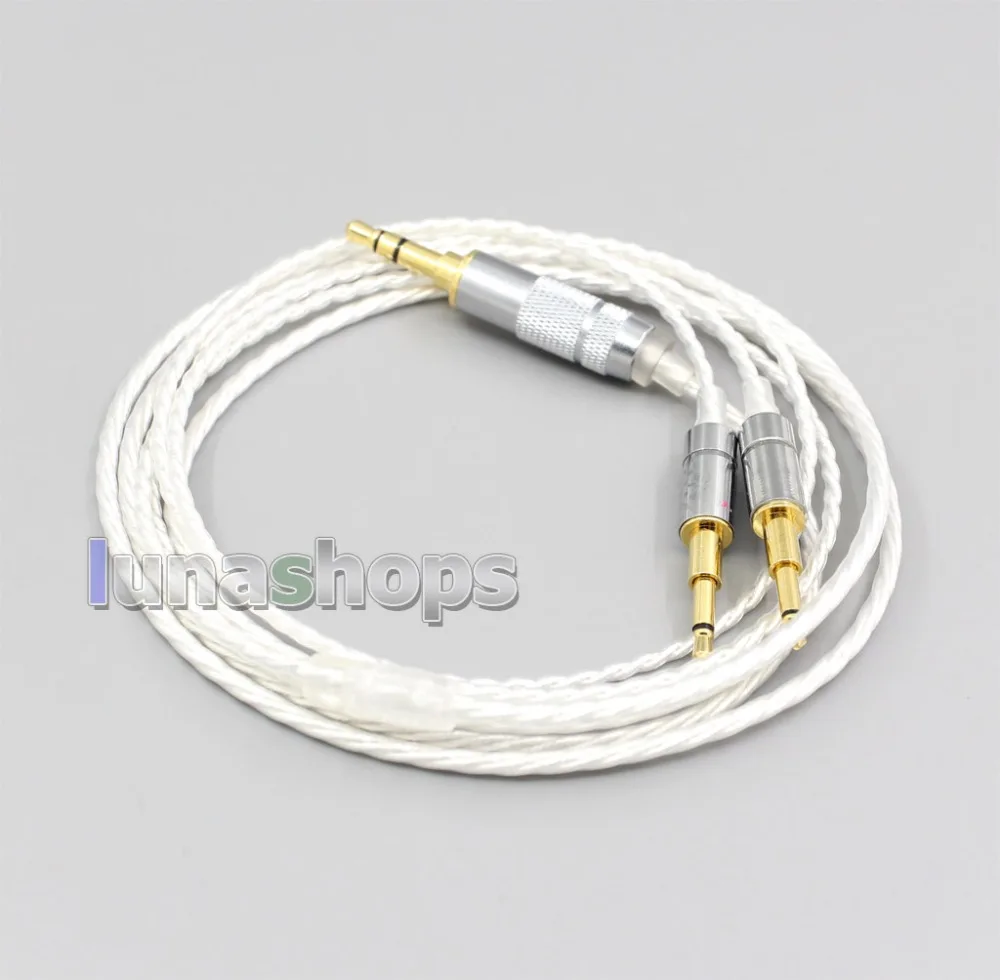 

LN006618 XLR Hi-Res Silver Plated 7N OCC Earphone Cable For Abyss Diana Acoustic Research AR-H1 Advanced Alpha GT-R Zenith PMx2