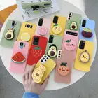 Силиконовый чехол-подставка для телефона с изображением фруктов для Samsung Galaxy S22, S21, S20, FE S20 Plus, Ultra S10, 5G S10e, S9, S8 Plus, S7 Edge, чехол