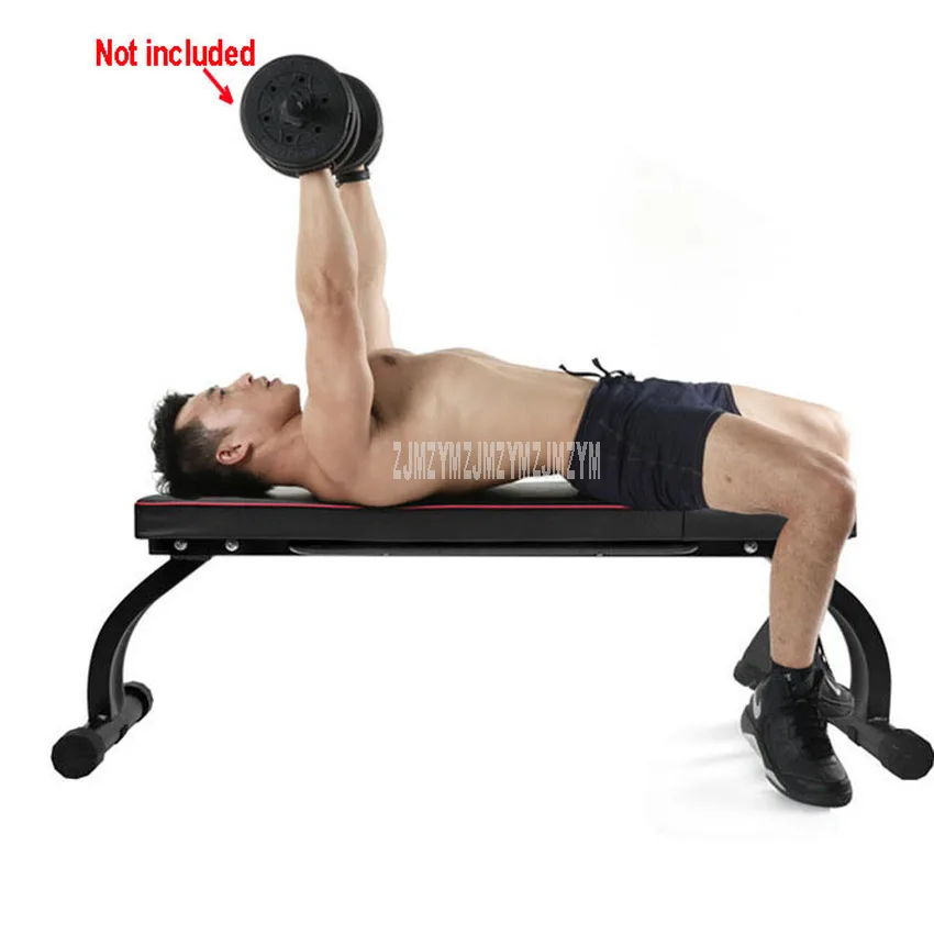 Складная скамейка для гантелей сидящая на брюшной скамье искусственная кожа