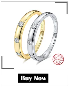 ORSA JEWELS Настоящее 925 пробы Серебряное женское кольцо классическая круглая форма простой стиль кольцо на свадебный юбилей модное ювелирное изделие SR73