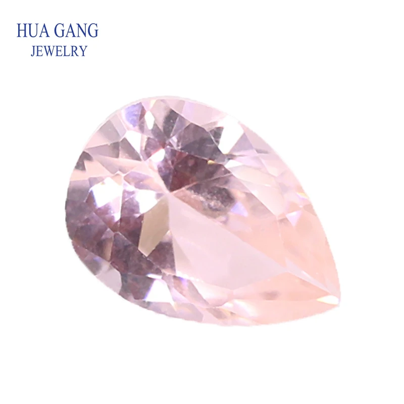 

Morgan Nano Pink Stone Pear Shape Synthetic Gems For Jewelry Making 3x5~8x10mm Wholesale Nano Stones Free Shipping