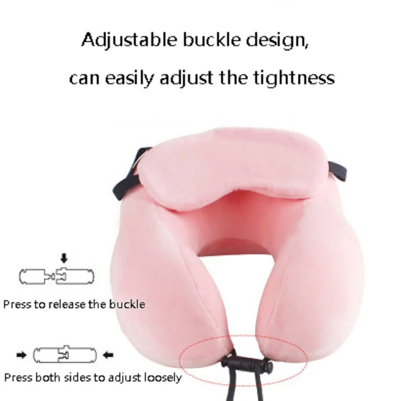 Модная U-образная подушка с эффектом памяти дорожная Защитная Шейная Подушка