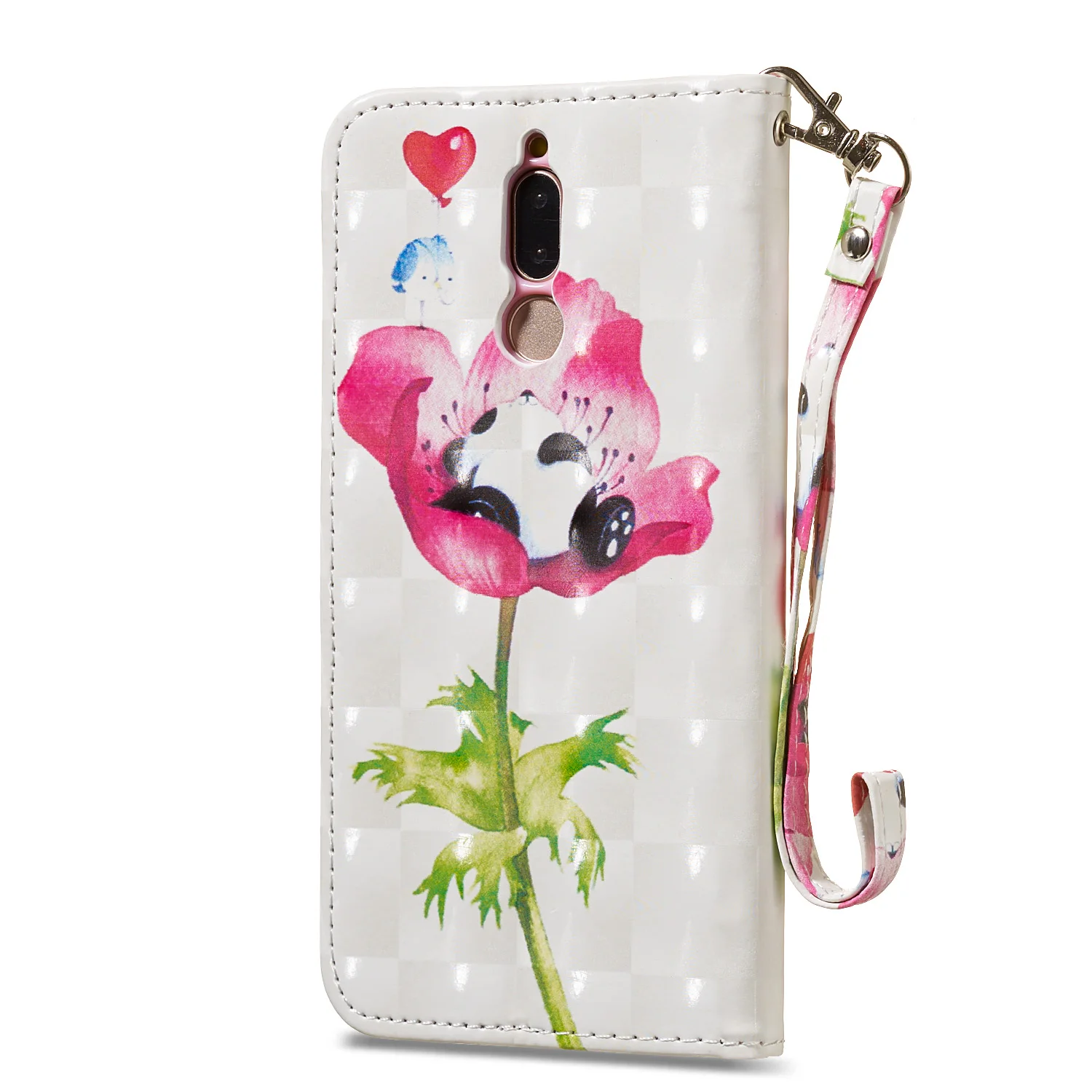 Чехол для телефона из искусственной кожи с 3D-паттерном панды для Xiaomi F1 A2 LITE 6 PRO Redmi NOTE 5 plus S2.