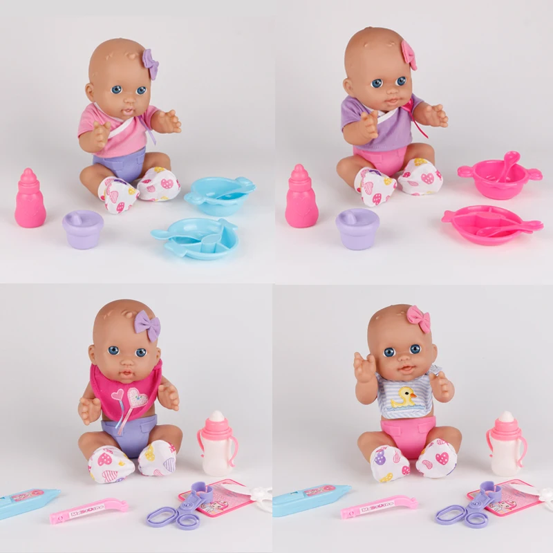 

Cute 13Inch Lifelike Reborn Baby Dolls Toys Clothes Newborn 33cm Doll Kids play Pretend Toys for Girls Children Birthday Gifts