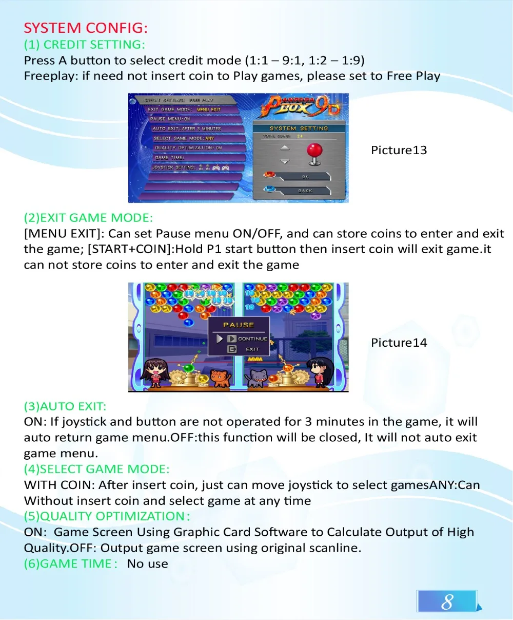 Pandora's Box 9D 2500 аркадная игровая консоль для ТВ ПК PS3 монитор Поддержка HDMI VGA USB с паузой Pandora видео аркадная машина