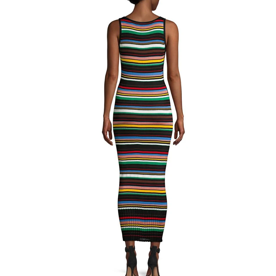 Adyce 2021 летнее Новое Бандажное разноцветное платье женское сексуальное с