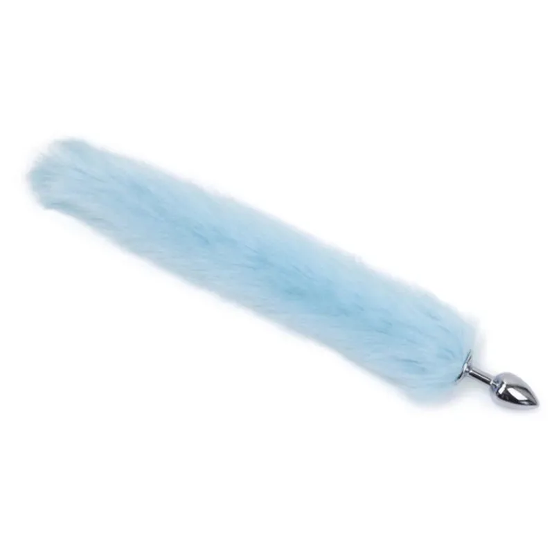 BDSM Dog Fox Tail Anal Plug Sexy Toys Metal Fake Furry Butt Flirt Anus for Women Gay Games Product Couples | Красота и здоровье