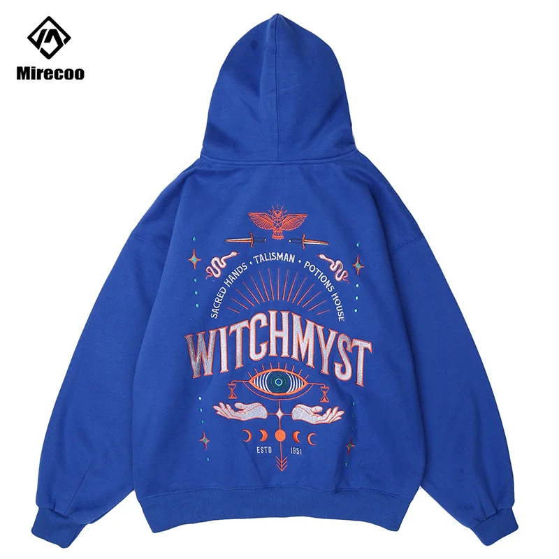 Мужская толстовка с капюшоном и надписью в стиле хип-хоп | одежда