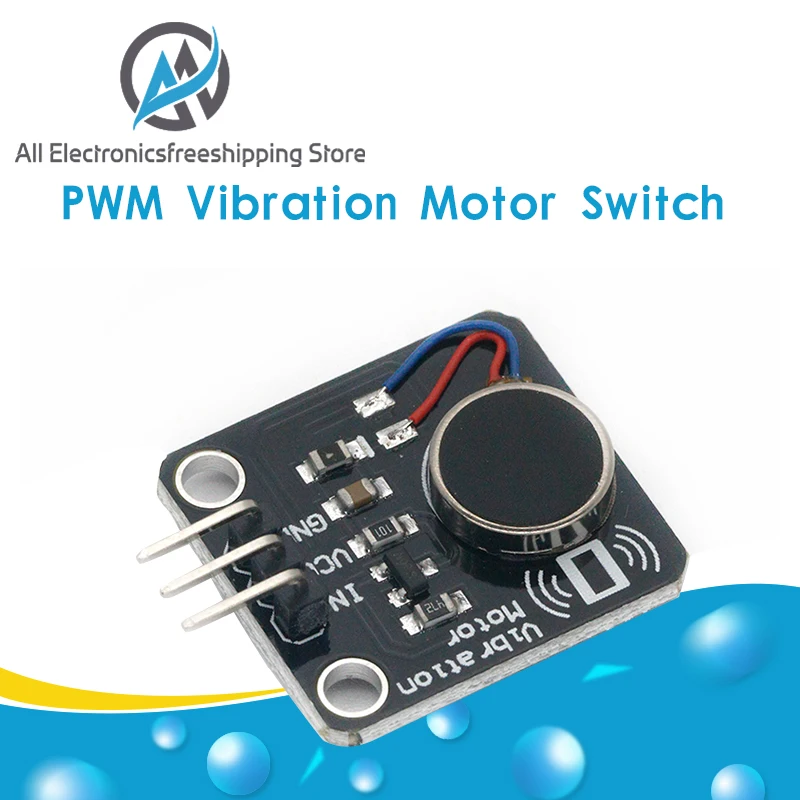 ШИМ вибропереключатель двигателя игрушка модуль датчика постоянного тока