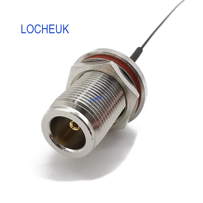 N-образный Женский Разъем для U-FL/IPX RF Коаксиальная перегородка стандартная