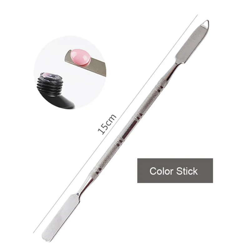 color stick 30 мл поливинилхлоридный гель для наращивания пальцев, прозрачный УФ-гель для ногтей, светодиодный акриловый гель для наращивания ногтей - Цвет: color stick