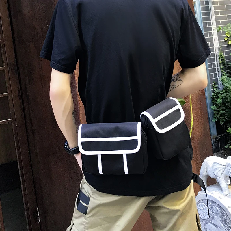 

Fanny Pack Harajuku Style 201 Waist Bag Men Women Belt Bag Chest Packs Hip-Hop Hip Bum Pouch for Travel out