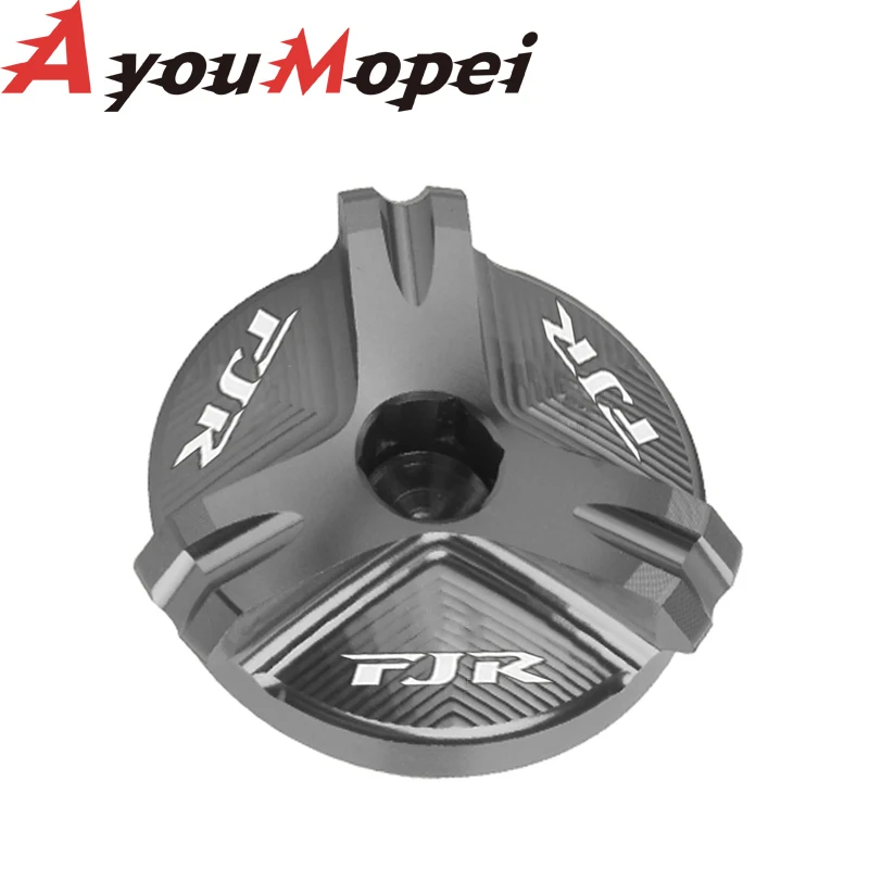 Масляная крышка с логотипом FJR для Yamaha 1300 FJR1300 ABS 2001-2016 2017 2015 аксессуары мотоциклов
