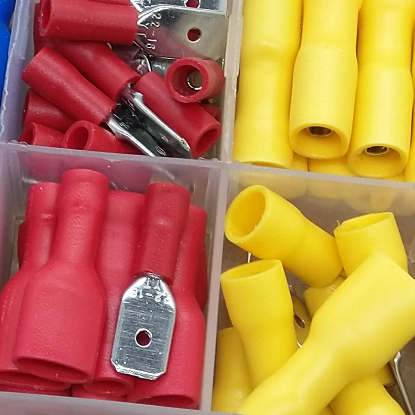 90 шт. набор изолированных контактов 22-10AWG | Обустройство дома