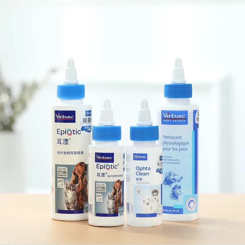 Victor-enjuague de oreja franc&eacute;s para perros, 60ml, lavado de orejas, adem&aacute;s de &aacute;caros de las orejas, gotas para orejas para gatos-2