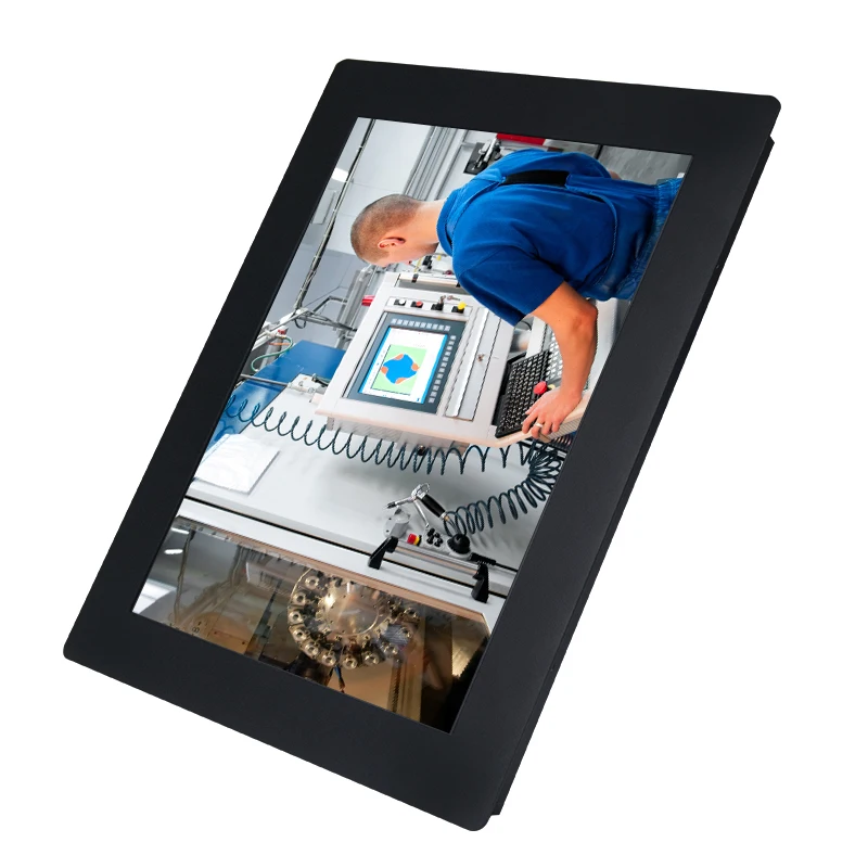 industrial computer lcd monitors 14 15 6 17 3 18 5 дюймов монитор промышленный VGA HDMI ЖК-дисплей не