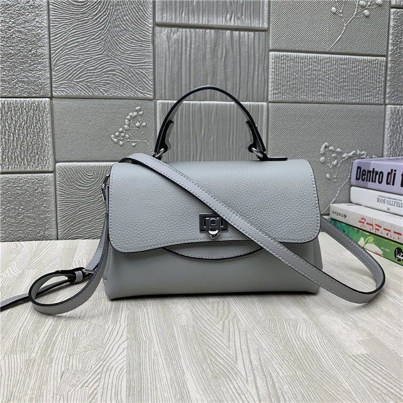 Новинка 2022 модная сумка-мессенджер через плечо женская кожаная сумка маленькая с