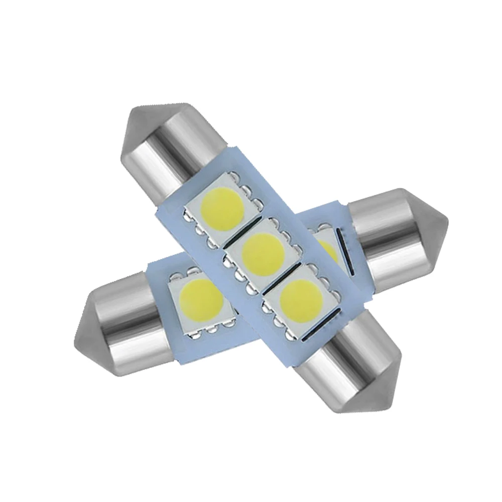 10 шт./компл. C5W светодиодный ная лампа s C10W купольная Автомобильная лампы типа