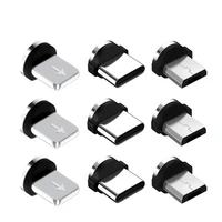 5PCS Magnetic Plug Pin Magnetic Charging Cable Adapter Micro USB Type Magnet Charge Connector Dust Plugs Android Phone Cord