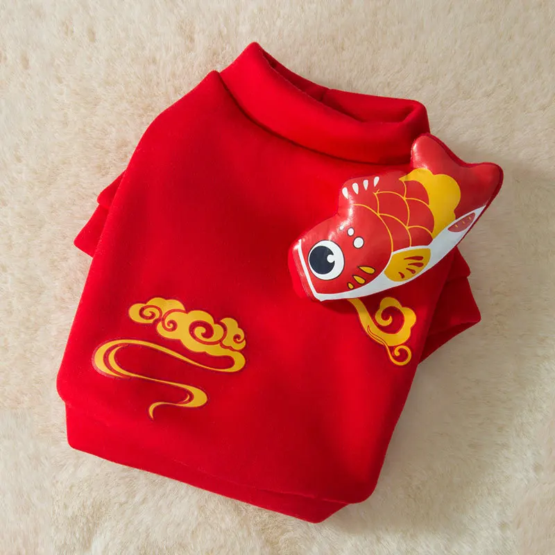 Cute little bee three-dimensional shoulder guard cat clothes warm autumn and winter small dog two legged pet | Дом и сад