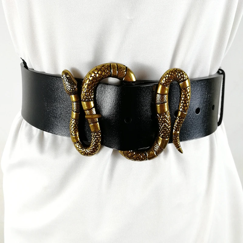 Luxury Belts For Women High Quality Genuine Leather Female Waist Wide Corset Belt Plus Size Big Waistband For Coat Dress