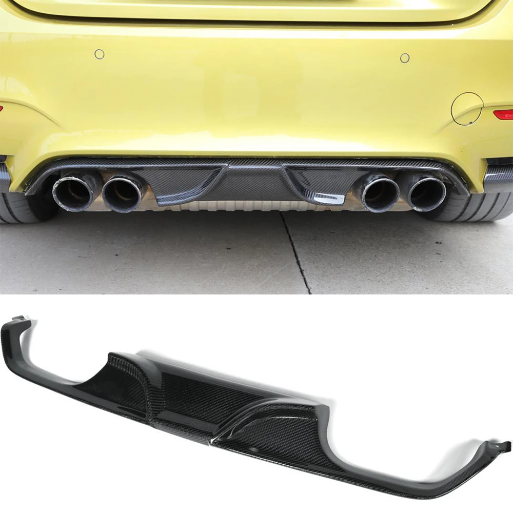 Автомобильный задний бампер диффузор спойлер для BMW F80 M3 F82 F83 M4 Standard Convertible 14 19