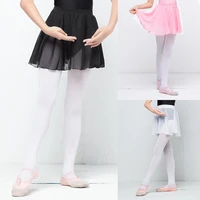 girls tutu dance skirts ballet dance chiffon skirts elastic waist ballet dance costumes short dance wear dresses