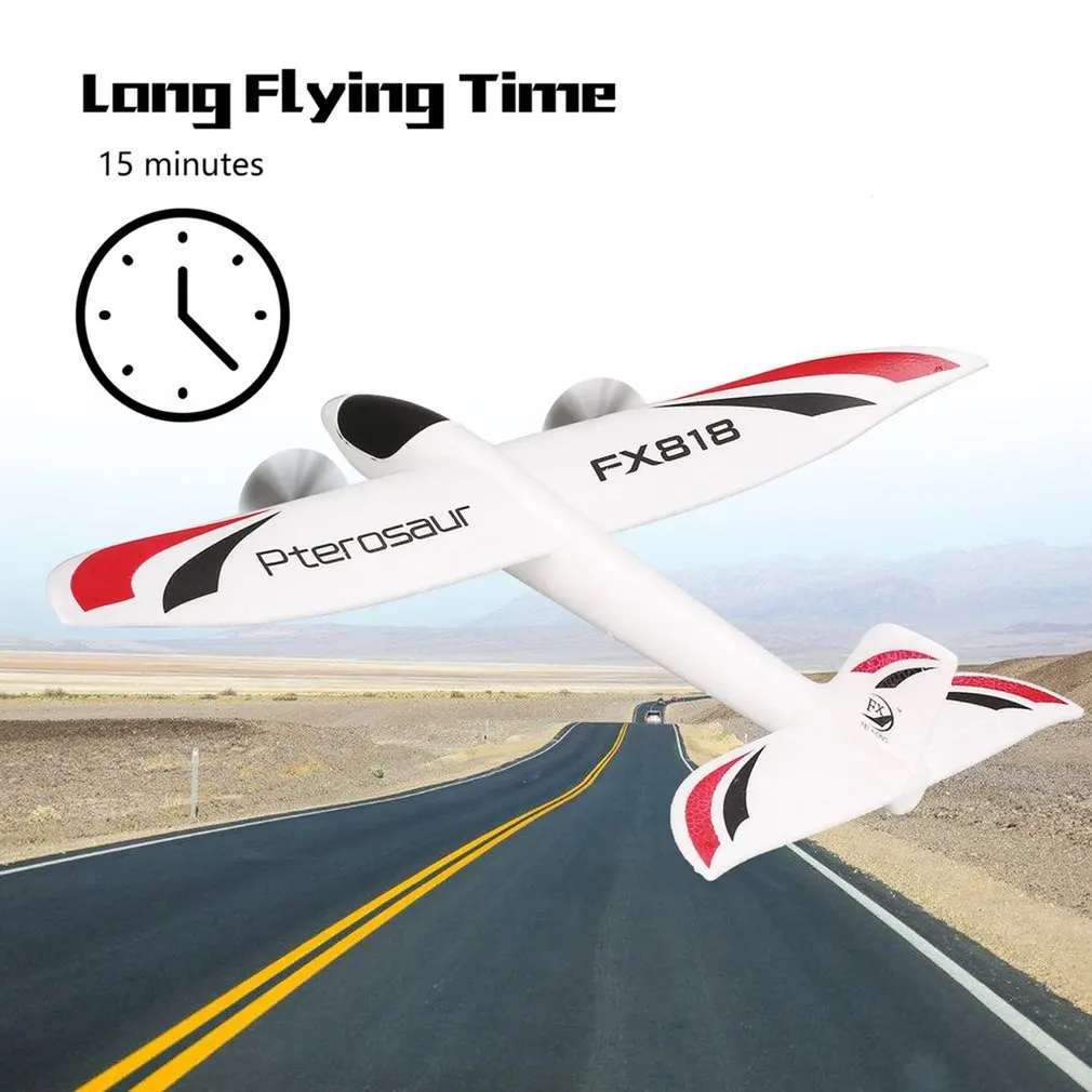

In Stock FX FX-818 2.4G 2CH Remote Control Glider 475mm Wingspan EPP RC Fixed Wing Airplane Aircraft Drone for Kid Gift RTF hi