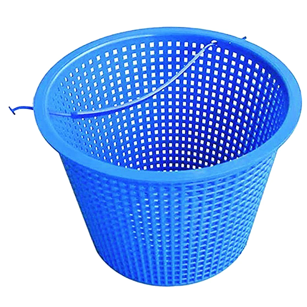 Легкая пластиковая синяя корзина для плавательных бассейнов принадлежности