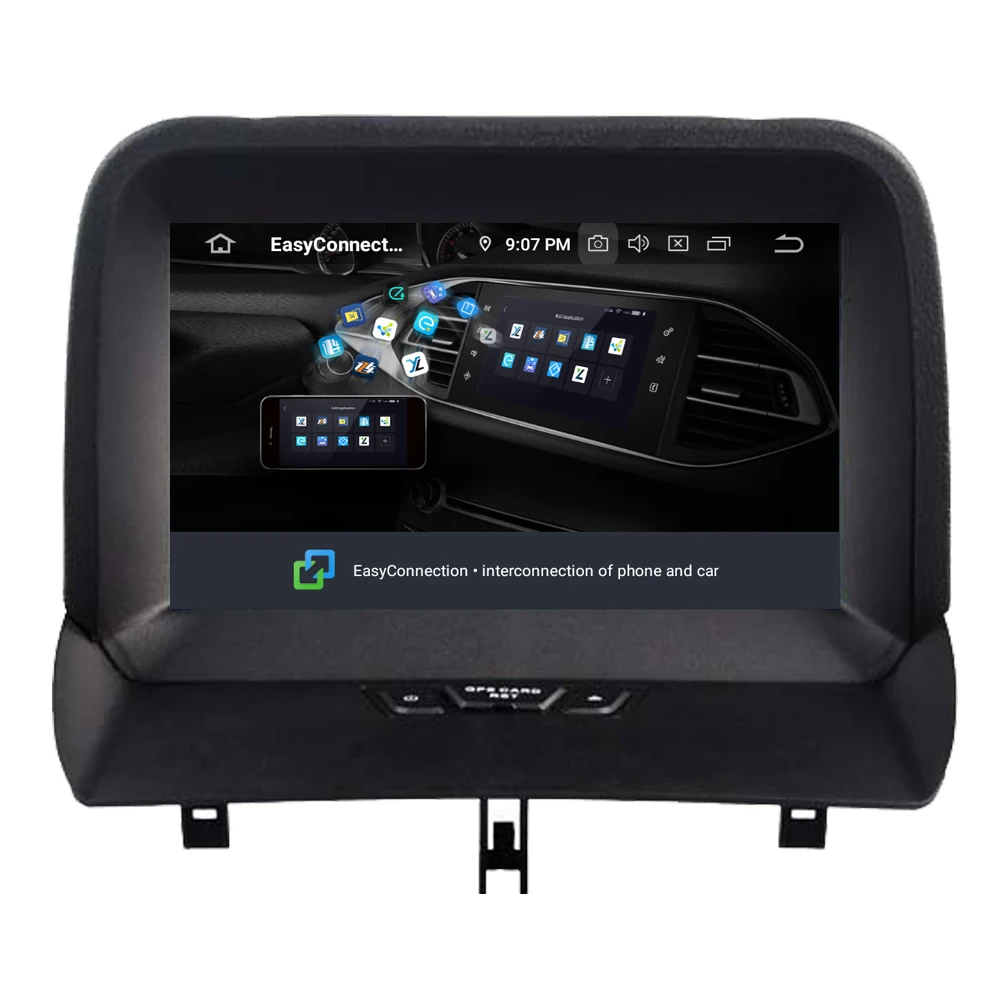 Автомобильная Мультимедийная система RoverOne для Ford Tourneo Transit 2012 2018 Android 10