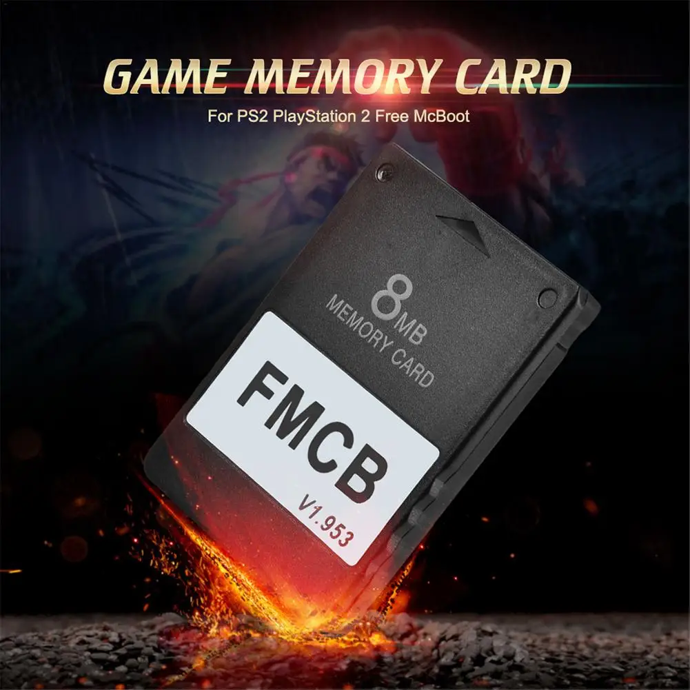Rondaful Memory Card For Playstation 2 Free McBoot 8MB 16MB 32MB 128MB OPL MC Boot Program All Games | Электроника