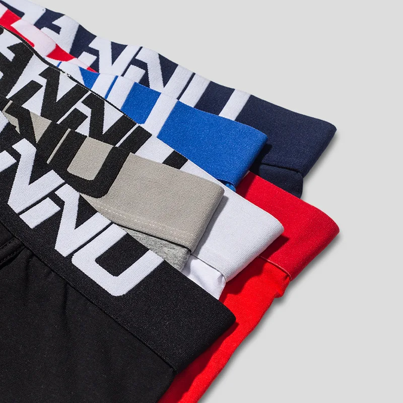 Высококачественное сексуальное мужское нижнее белье сетчатые трусы-боксеры Cueca