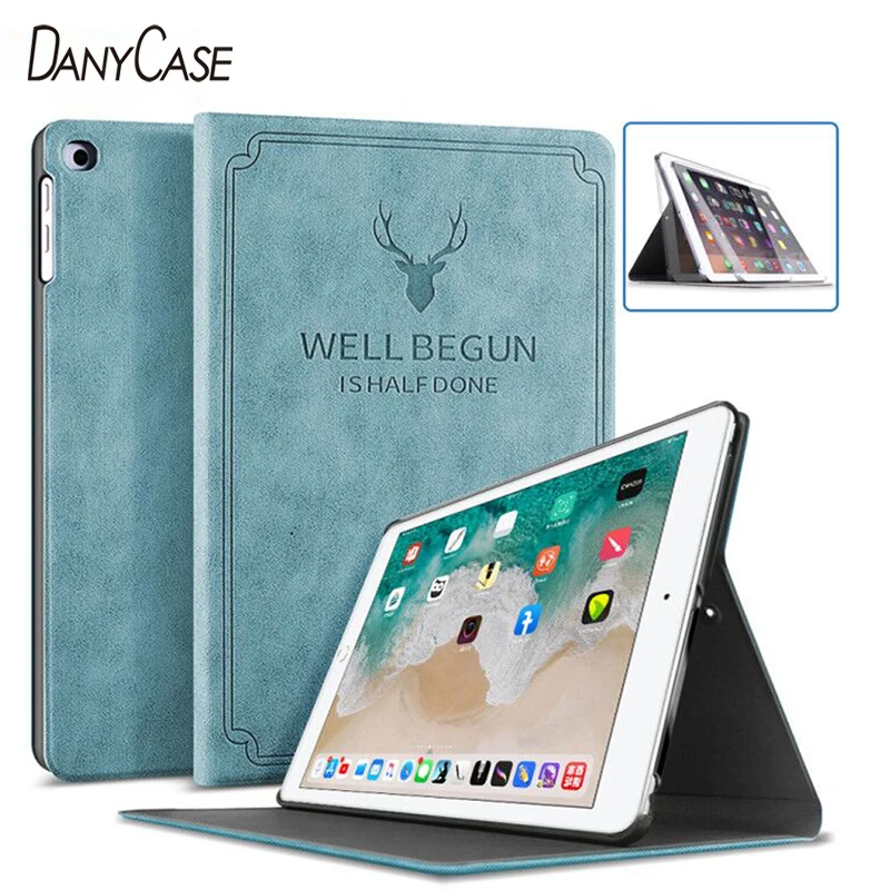 Чехол для iPad из искусственной кожи Funda Pro 11 9 7 6 5 10 2 поколения Mini 1 3 Air 4|Чехлы