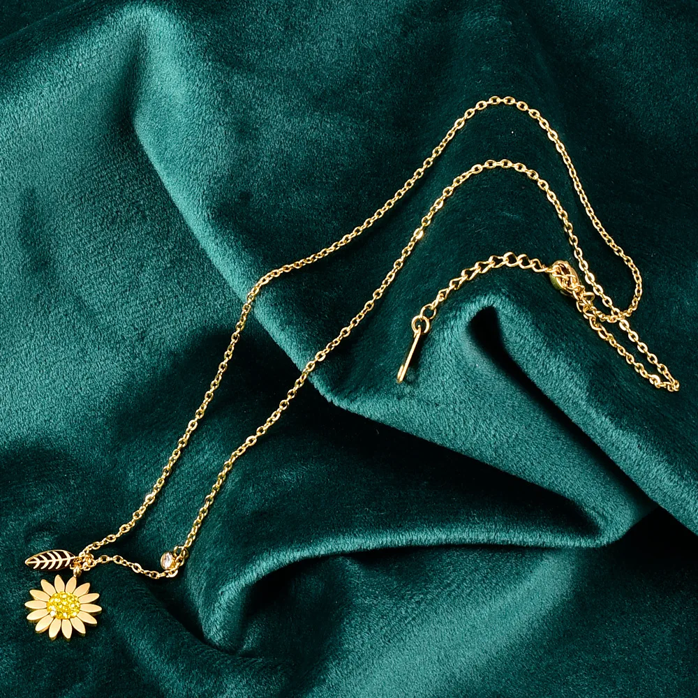 Женское колье с подвеской в стиле хип-хоп Amaiyllis золотое ожерелье кулоном и