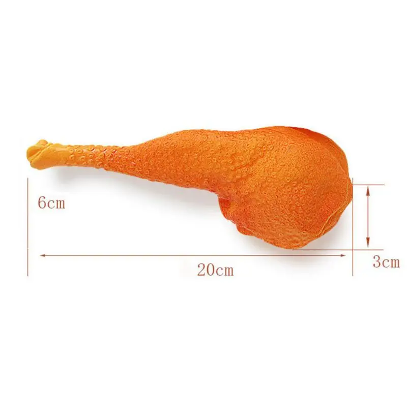 Dogs Chew Toy Pets Squeak Toys Teddy Cleaning Teeth For Small Medium And Large Dog Duck Leg Drumstick Shape T | Дом и сад