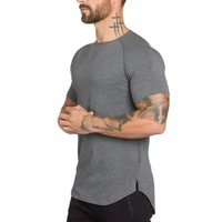 mens short sleeve sport t shirt breathable fashion slim t shirt bodybuilding fitness workout running shirt clothing tops tee