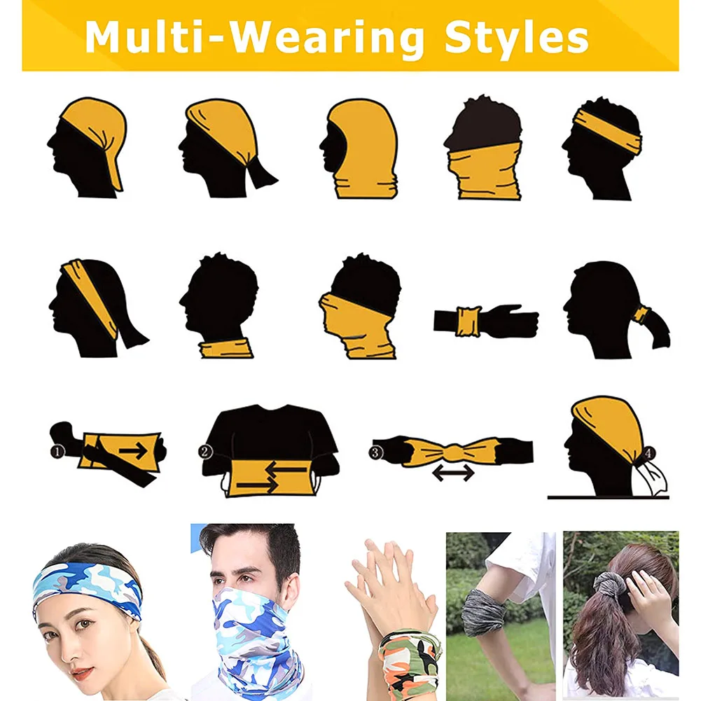 

Breathable Children Anti-sun Dustproof Face Cover Neck Gaiter Scarf Headband with Filter skin-friendly material Sport Running
