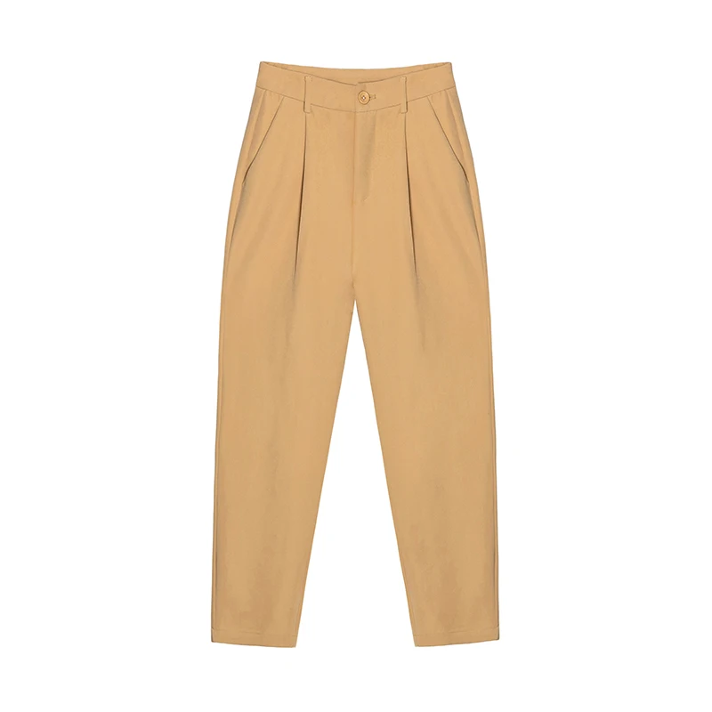 Шаровары женские повседневные свободные прямые на осень 2020 | Женская одежда